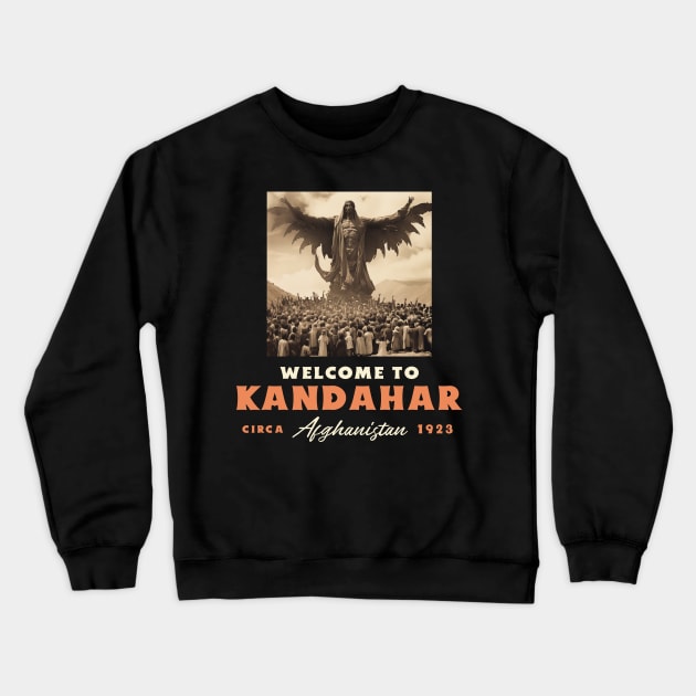 Kandahar circa 1923 Crewneck Sweatshirt by Popstarbowser